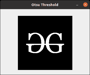 Python OpenCV Otsu Thresholding