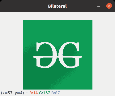 Python OpenCV Bilateral Image