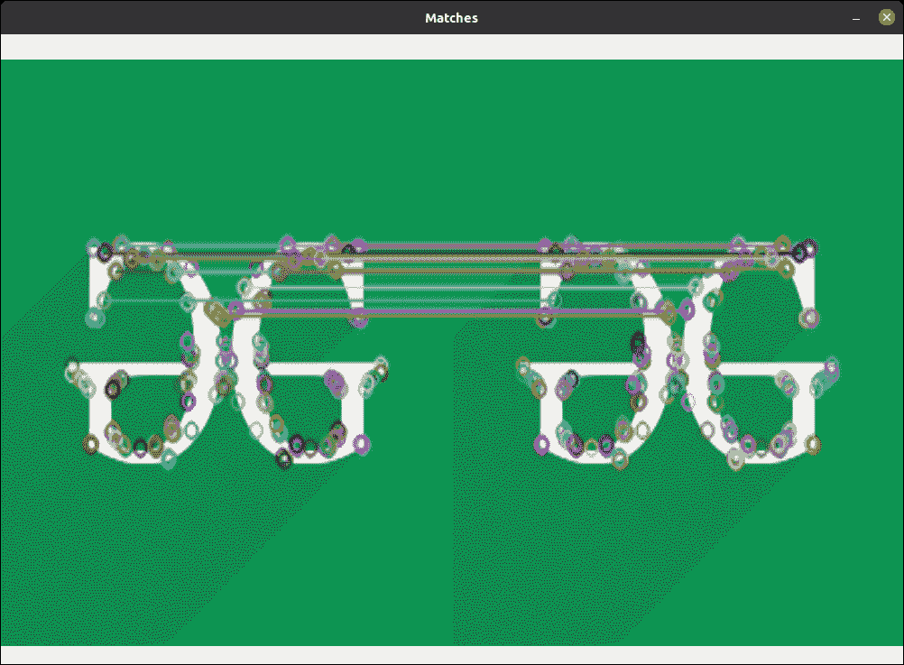 python opencv feature matching