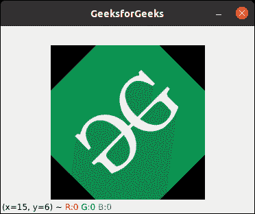 Python OpenCV Rotate Image