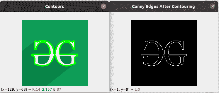 Python OpenCV Image Contour